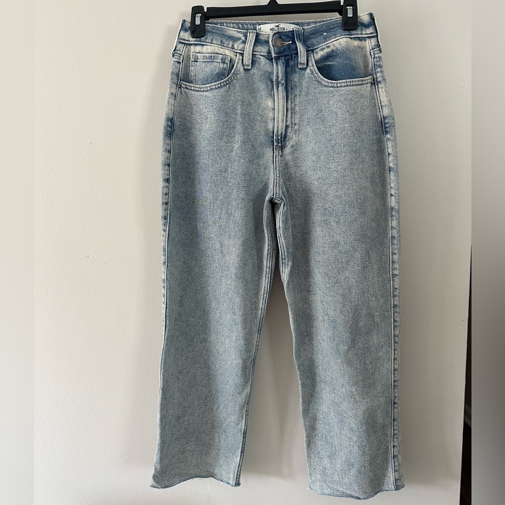 Hollister Blue Straight Leg Jeans Timeless Denim